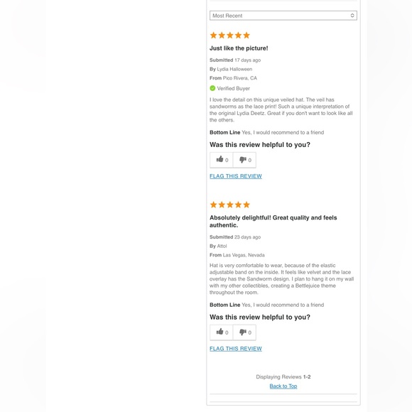 Lydia Deetz Veiled Hat 🎃🪲 - Picture 2 of 3